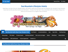 Tablet Screenshot of lifestyleshotels.com